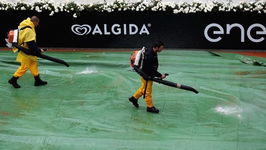 Internazionali, diluvia sul Foro Italico: tutti i match posticipati