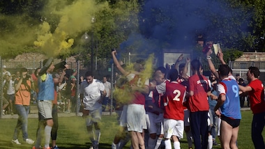 Coppa Italia Promozione - Il Pavarolo alza la Coppa Italia al cielo