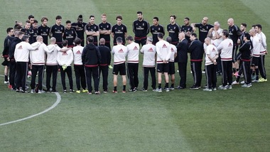 Coppa Italia Milan-Juve, il discorso di Brocchi alla squadra prima della rifinitura