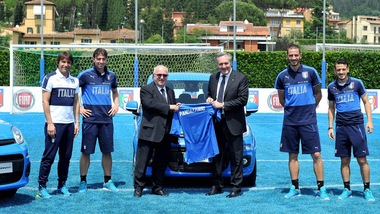 Fiat Pandazzurri, la Panda della Nazionale per gli Europei: foto