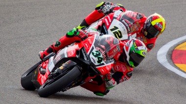 SBK Ducati, Davies: «Bello tornare sul podio»