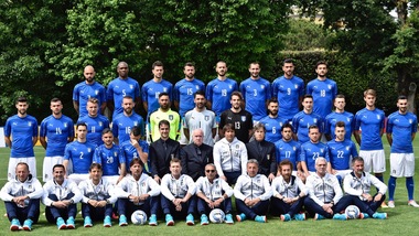 Italia, ecco la foto ufficiale per gli Europei