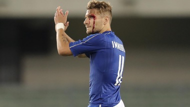Italia, guerriero Immobile: con il sangue a fine gara!