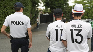 Euro 2016, l'arrivo della Germania in Francia