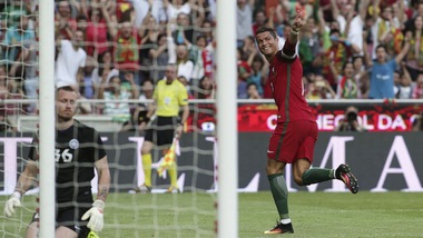 Euro 2016: Portogallo a valanga in amichevole contro l'Estonia, tutte le immagini