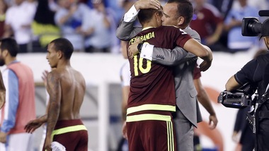 Coppa America: l'Uruguay eliminato, furia Suarez e Cavani sbaglia troppo