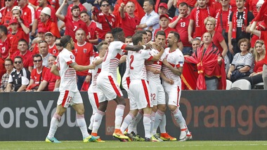 Euro 2016, Albania-Svizzera 0-1: Schar rovina la festa a De Biasi