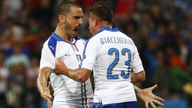 Euro 2016 Italia, Bonucci: «L'assist? Provato e riprovato»