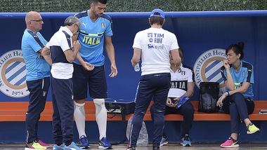 Euro 2016 Italia: Pellè torna ad allenarsi, niente di grave