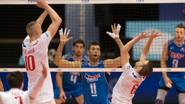Volley: World League, la Francia supera gli azzurri 3-0