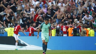 L'Ungheria torna in vantaggio e Ronaldo si infuria
