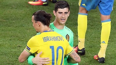 Euro 2016, Courtois su Ibrahimovic: «Peccato abbia lasciato così»