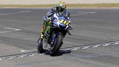 MotoGp Yamaha, Valentino Rossi: «Condizioni della pista difficili»