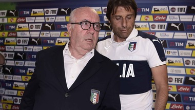 Italia, Tavecchio: «Conte un 'mistico', spero torni presto»