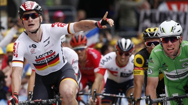 Tour de France, a Cavendish la terza tappa: vittoria storica