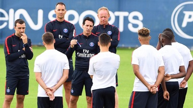Psg, Emery dirige il primo allenamento