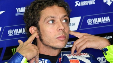 MotoGp Sachsenring, Rossi: «Fortunato a essere in prima fila»