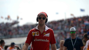 F1 Ferrari, Vettel: «Troppo difficile sorpassare»