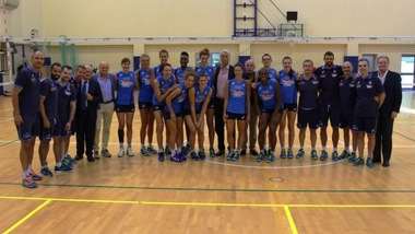 Volley: Giovanni Malagò saluta la nazionale femminile