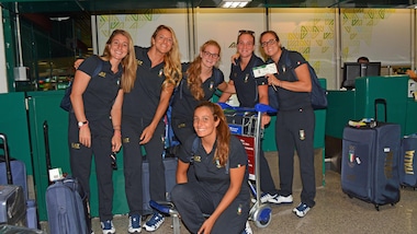 Rio 2016, Pallanuoto femminile: la partenza da Fiumicino