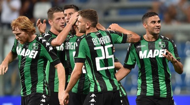 Sassuolo-Lucerna 3-0: neroverdi ai plyoff, Berardi protagonista