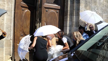 F1 Ferrari, Raikkonen si sposa a San Galgano