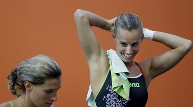 L'appello di Tania Cagnotto per il passaporto ematico