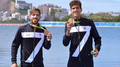 Rio 2016, canottaggio: bronzo Abagnale-Di Costanzo nel due senza