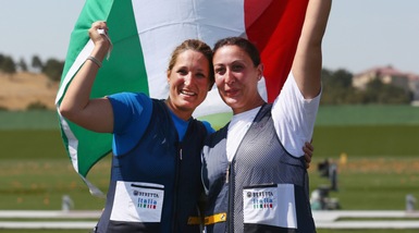 Olimpiadi, tiro a volo; skeet donne; Cainero e Bacosi in finale