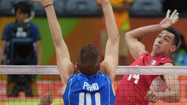 Volley: Rio 2016, leggera lesione muscolare per Matteo Piano