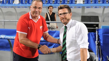 Europa League, Di Francesco: «Bene, però volevo più gol»