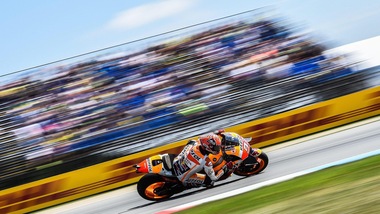 MotoGp, Brno: Marquez in pole, Rossi sesto