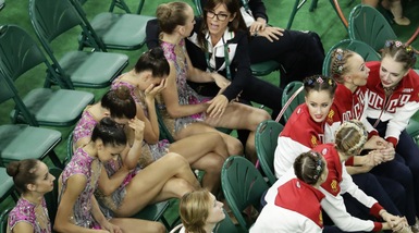 Rio 2016, le lacrime delle farfalle azzurre della ginnastica ritmica