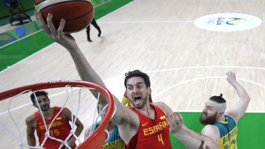 Basket, Gasol dolce addio: Spagna sul podio