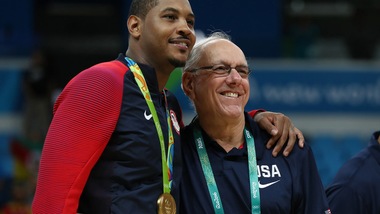 Basket, l'addio di Anthony e Coach K