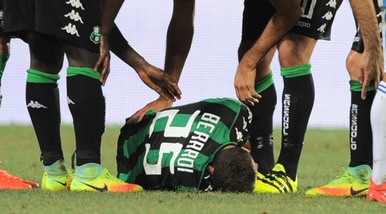 Sassuolo, l'ad Carnevali: «Berardi salta la Juventus, starà fuori diverse settimane»