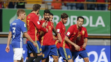 Spagna-Liechtenstein 8-0: goleada della Roja