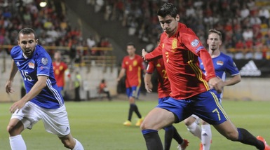 Spagna esagerata, 8 gol al Liechtenstein