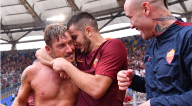 Serie A, Roma-Sampdoria 3-2: Totti e Dzeko ribaltano la partita