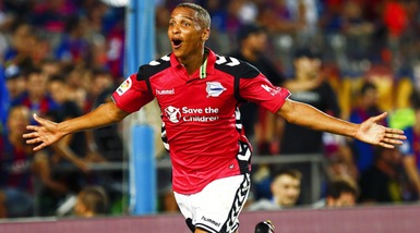 Deyverson, un gol per la storia dell’Alaves: colpo speciale in casa del Barcellona