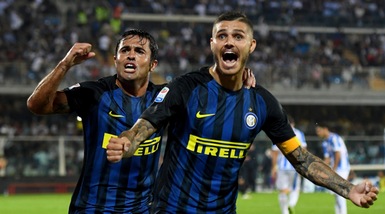 Serie A, Pescara-Inter 1-2. Bahebeck spaventa, risolve Icardi
