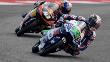 Moto3, Bastianini con la Estrella Galicia nel 2017