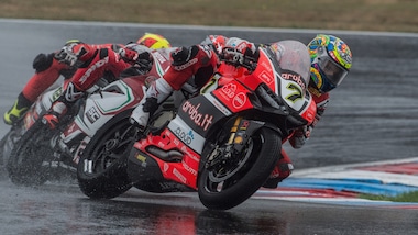 SBK Ducati, Davies: «Peccato per il meteo»