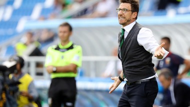 Serie A Sassuolo, Di Francesco: «Gioca Matri. Noi viviamo di entusiasmo»