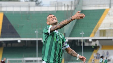 Serie B Avellino, per Castaldo frattura alle costole
