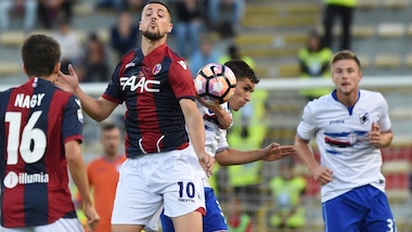 Bologna-Sampdoria 2-0: rossoblù vincenti al Dall'Ara