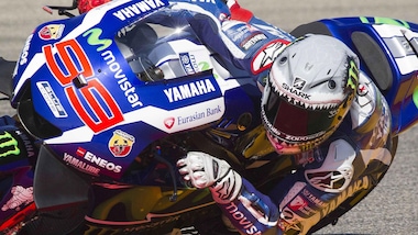 MotoGp Aragon, Lorenzo: «Prima fila ok, gara sarà difficile»