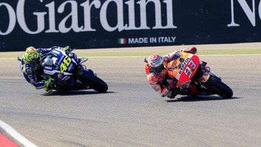 MotoGp Aragon, Marquez: «Buono fermare il recupero di Rossi»