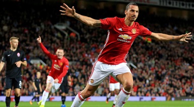 Europa League, Sassuolo ko 3-1. United, ci pensa Ibra. Balo, gol e ko