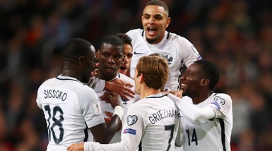 Olanda-Francia 0-1, decide Pogba